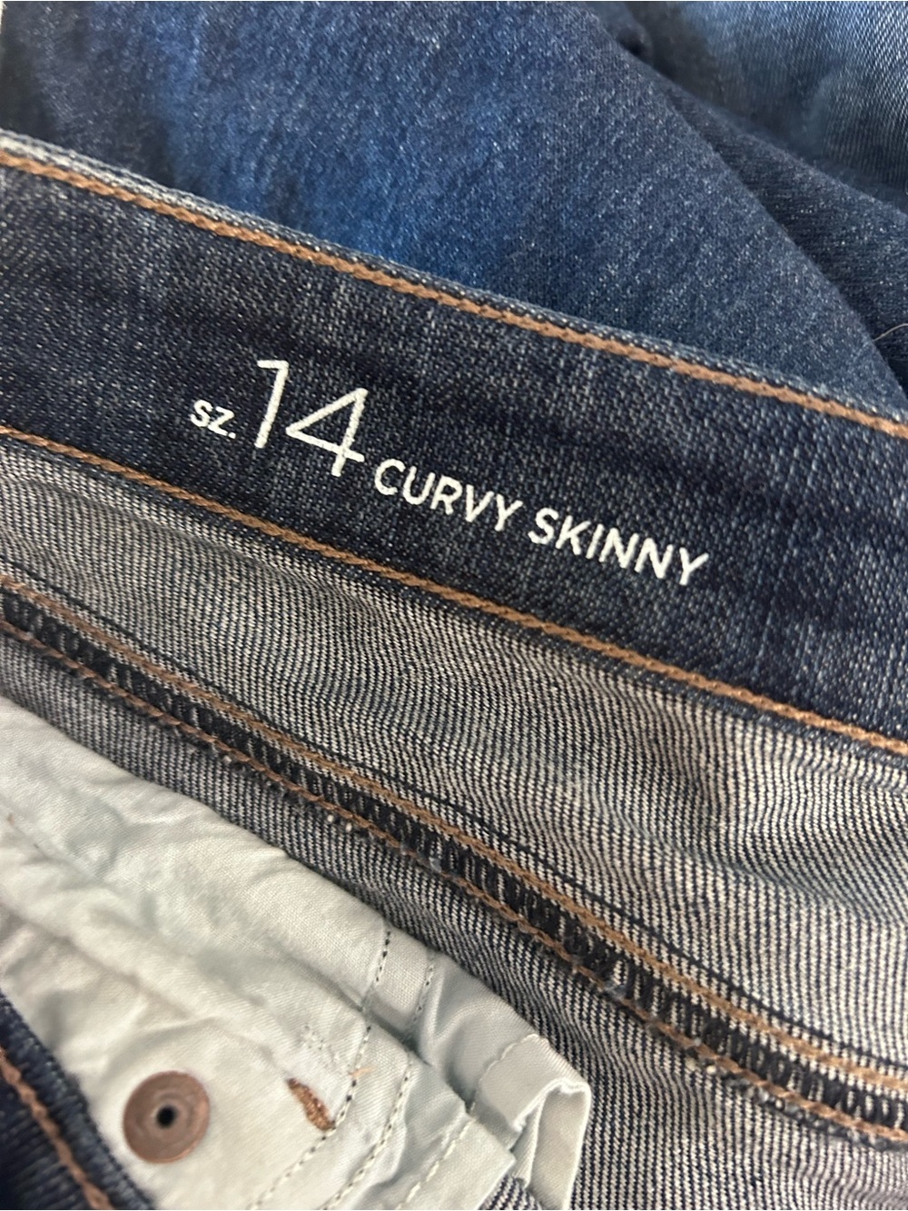 LOFT Outlet Blue Denim Jeans - Picture 5 of 5